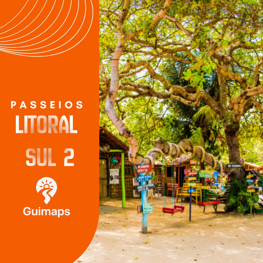 Litoral Sul 2: Shopping Rural, Praia Bela, Castelo da Princesa, Praia de Tabatinga 