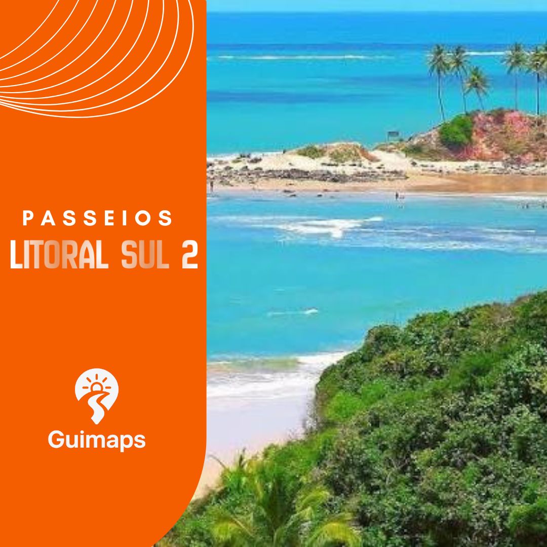 Praias do Litoral Sul 02 - Praia Carapibus, Tabatinga, Praia Bela - Quadricíclo